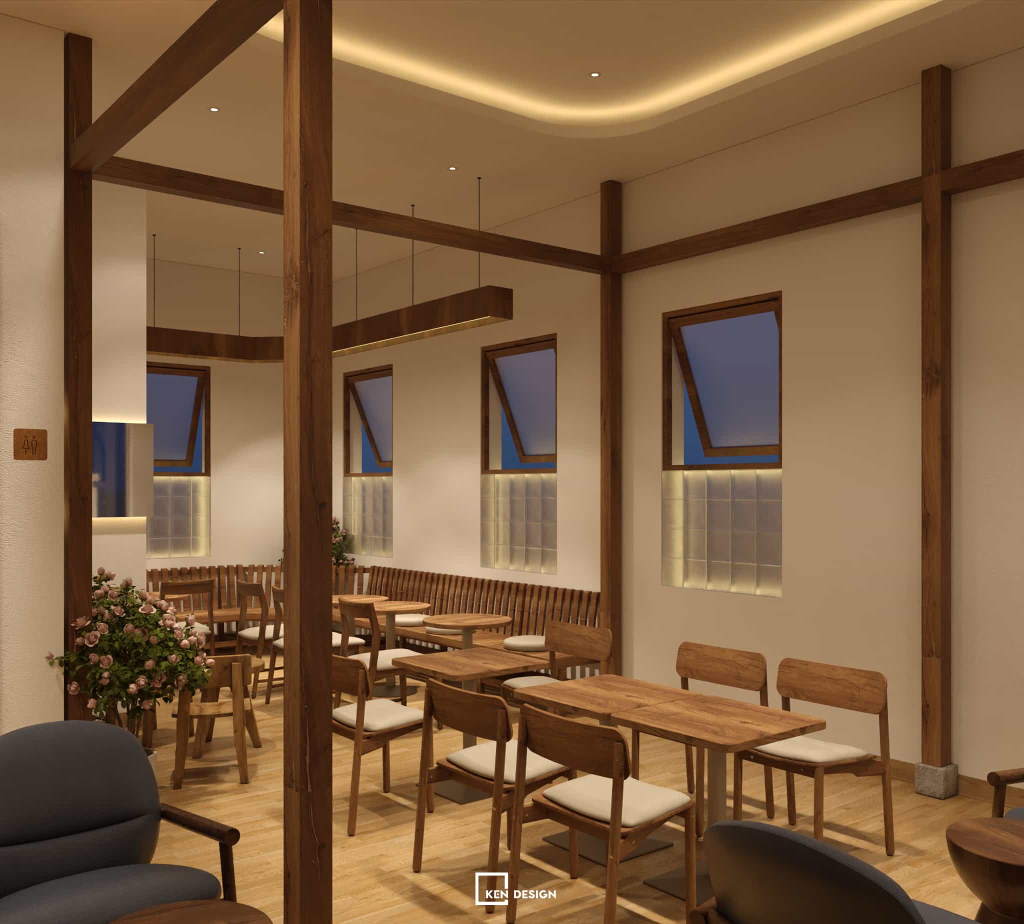 thiết kế quán cafe MeliMeli